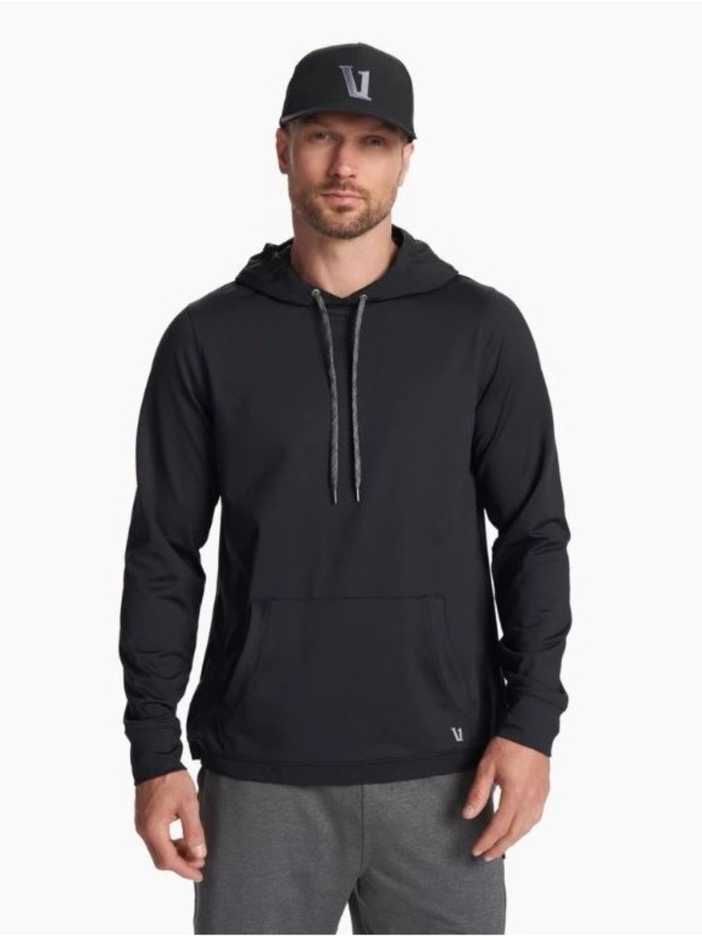 Vuori Sunday Element Hoodie Black Size XL
